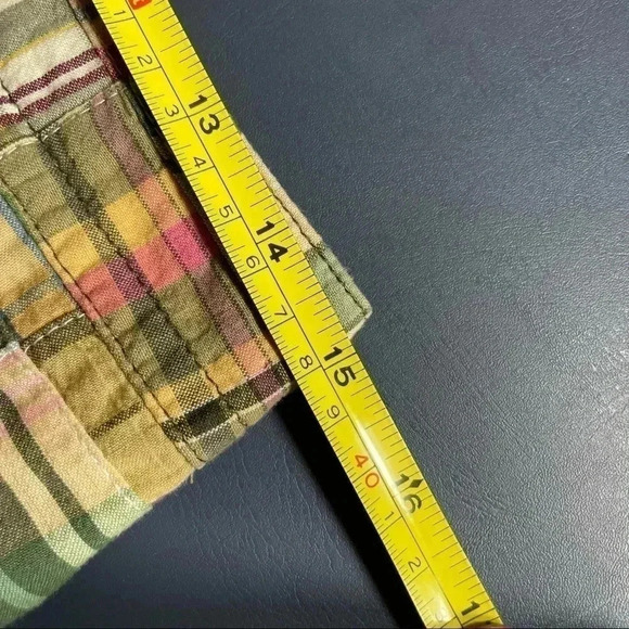 Loft Women’s Patchwork Zippered Mini Skirt Size 2 Lined - Picture 8 of 10